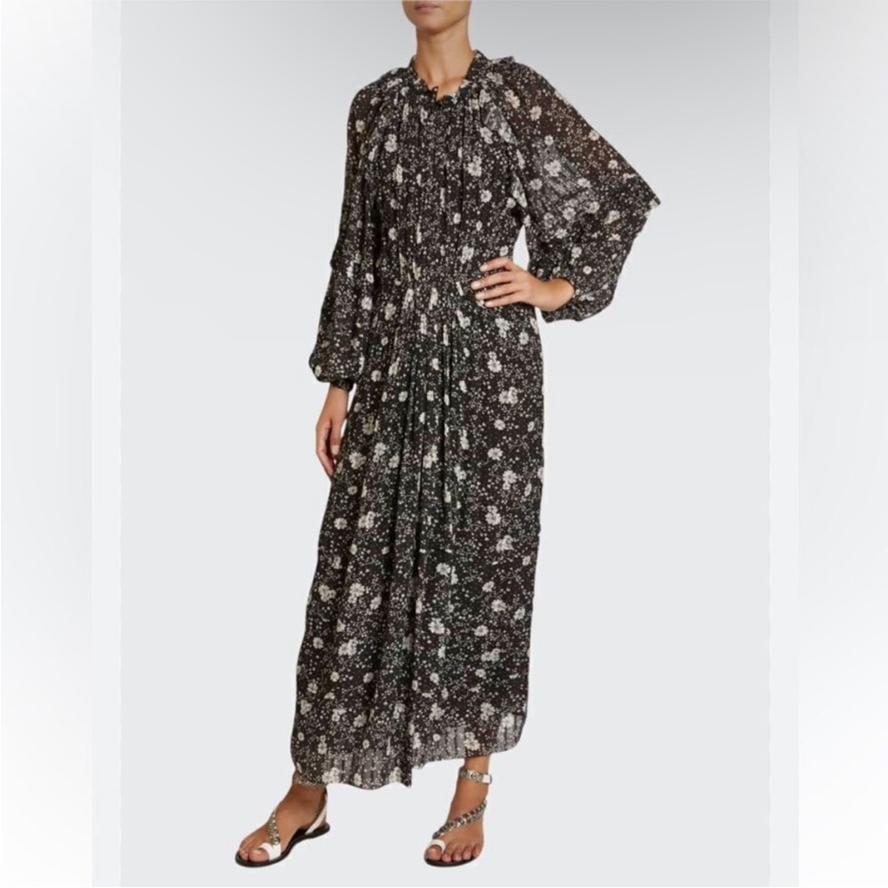 Isabel Etoile Marant - Floral Black Maxi Dress